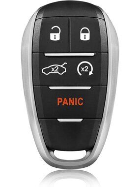 Key Fob Remote Control for Alfa Romeo Giulia & Stelvio - 5 Buttons, 433MHz